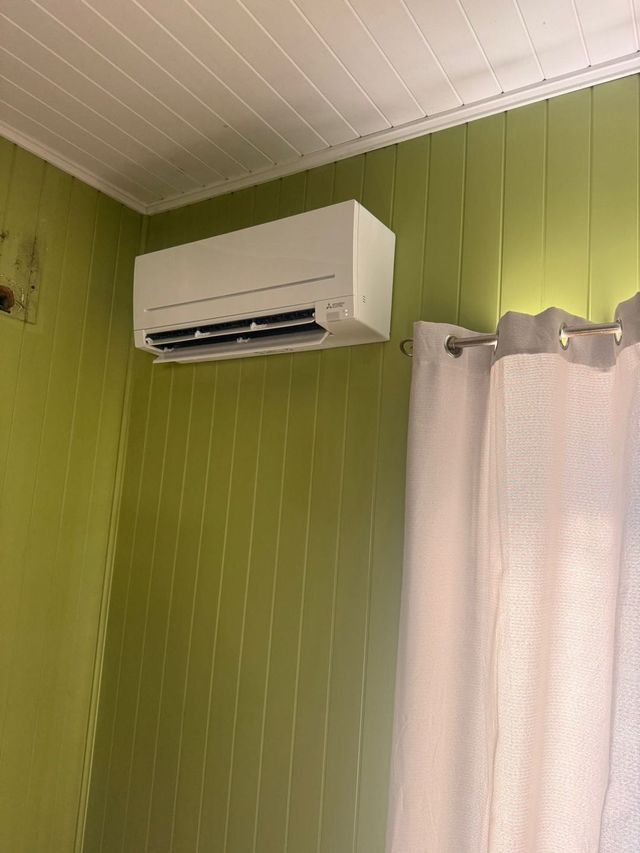 Wall mounted split system air conditioner installed by GTA Aircon and Electrical in Brisbane