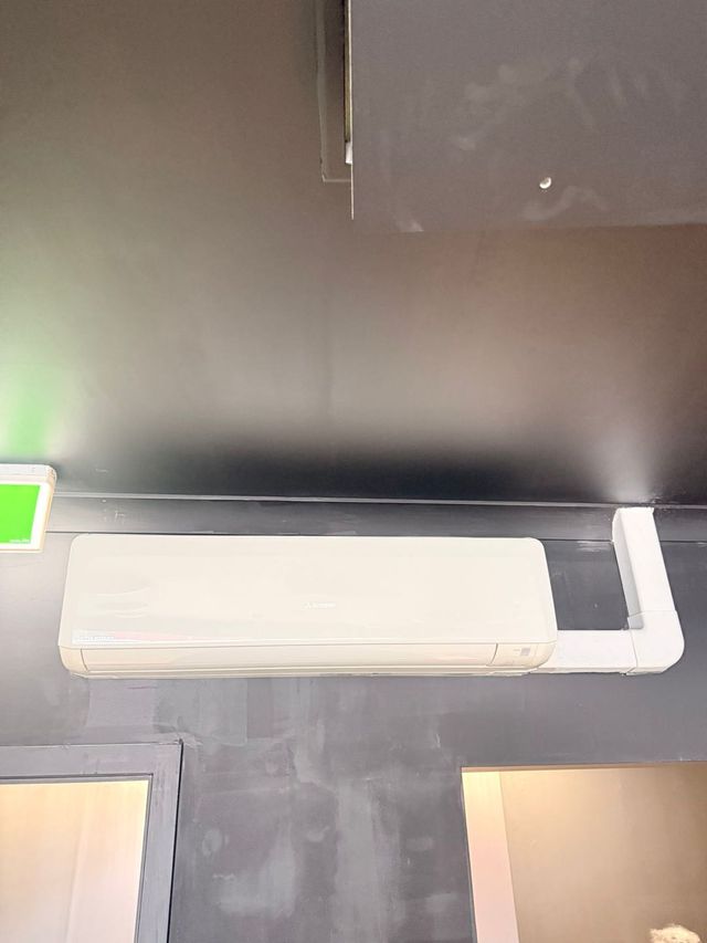 Wall mounted split system air conditioner installed by GTA Aircon and Electrical in Brisbane