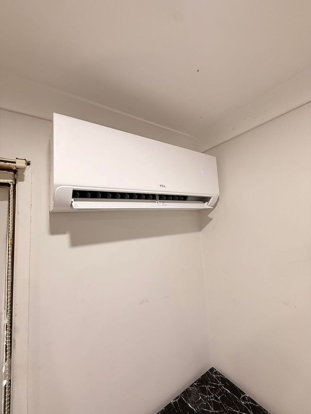 Wall mounted split system air conditioner installed by GTA Aircon and Electrical in Brisbane